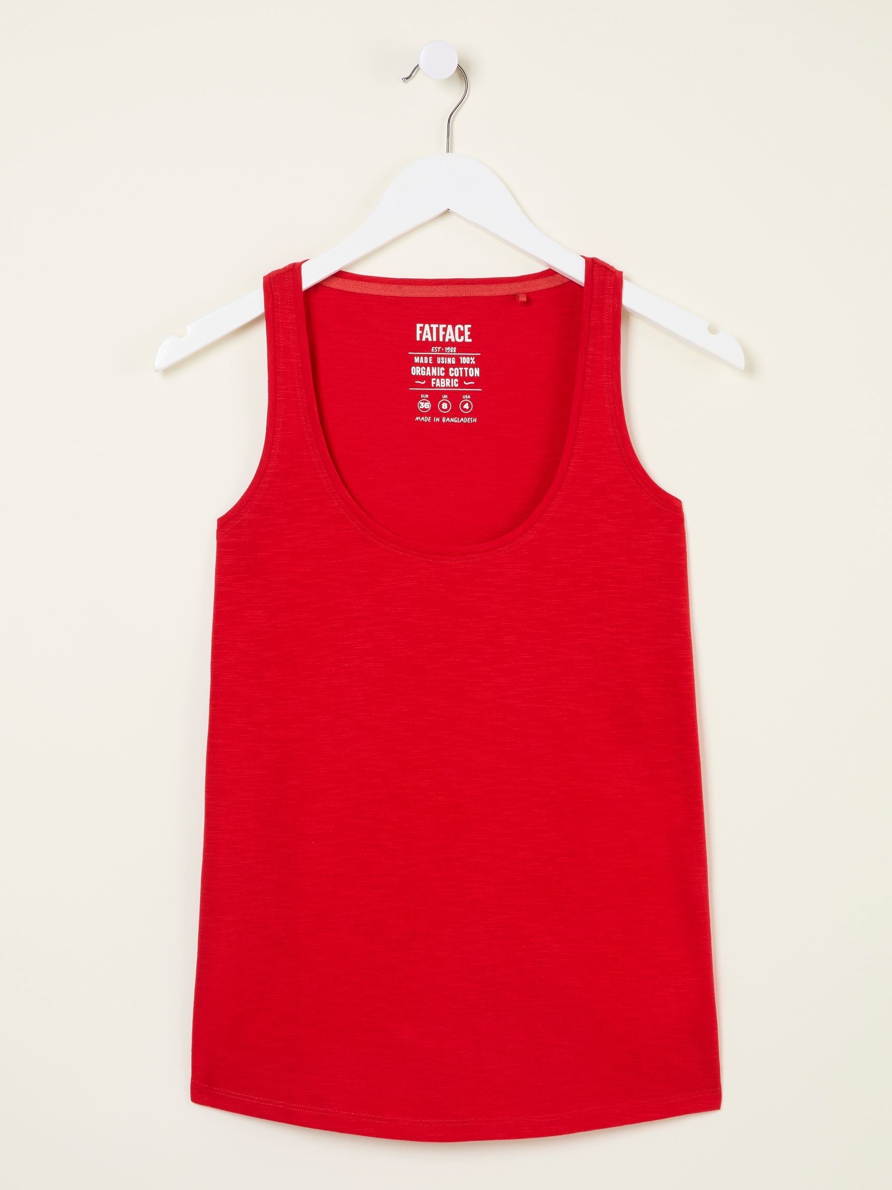 Kirsty Bright Red Vest