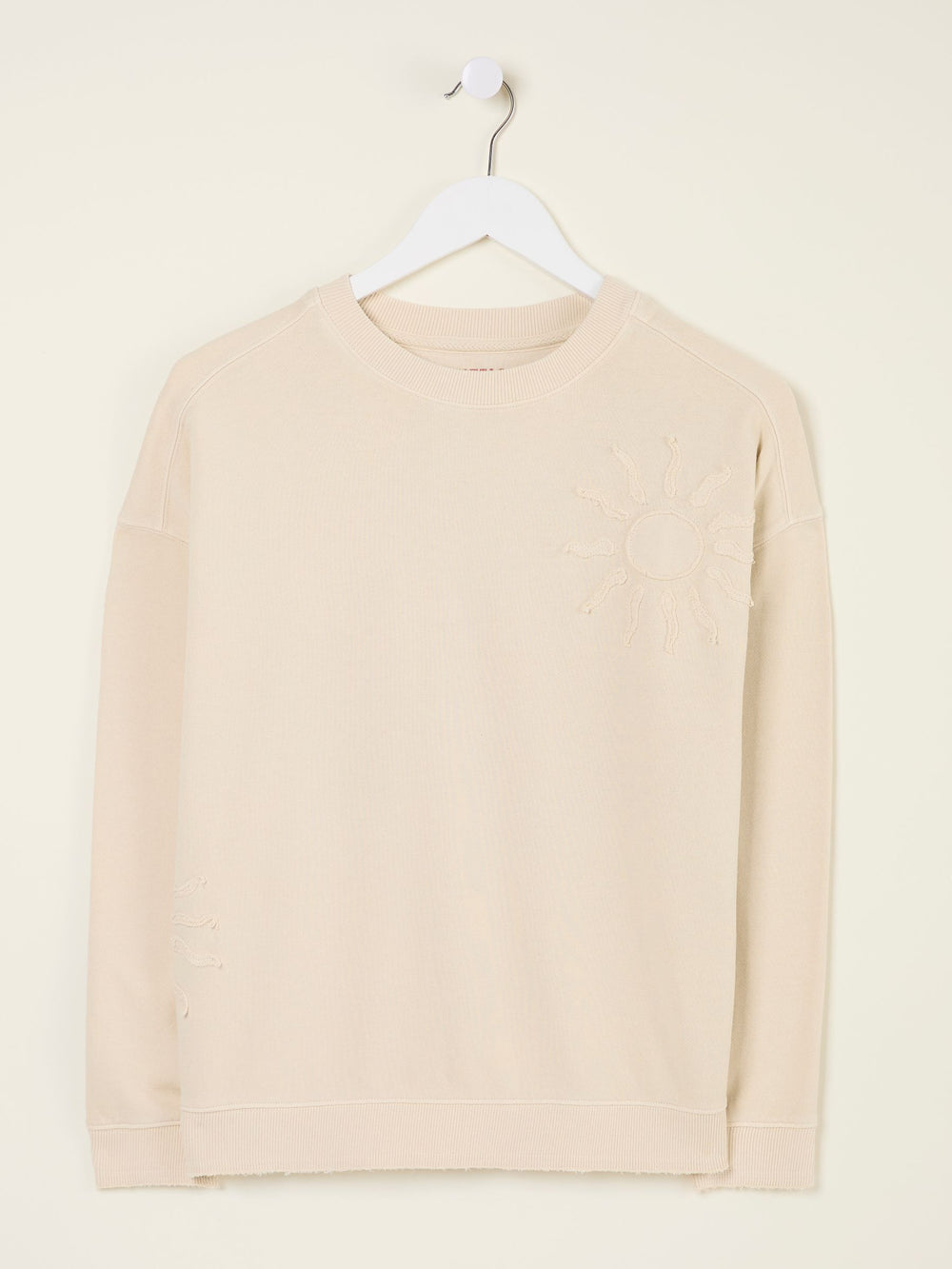 Lottie Natural Sun Graphic Crew Sweatshirt