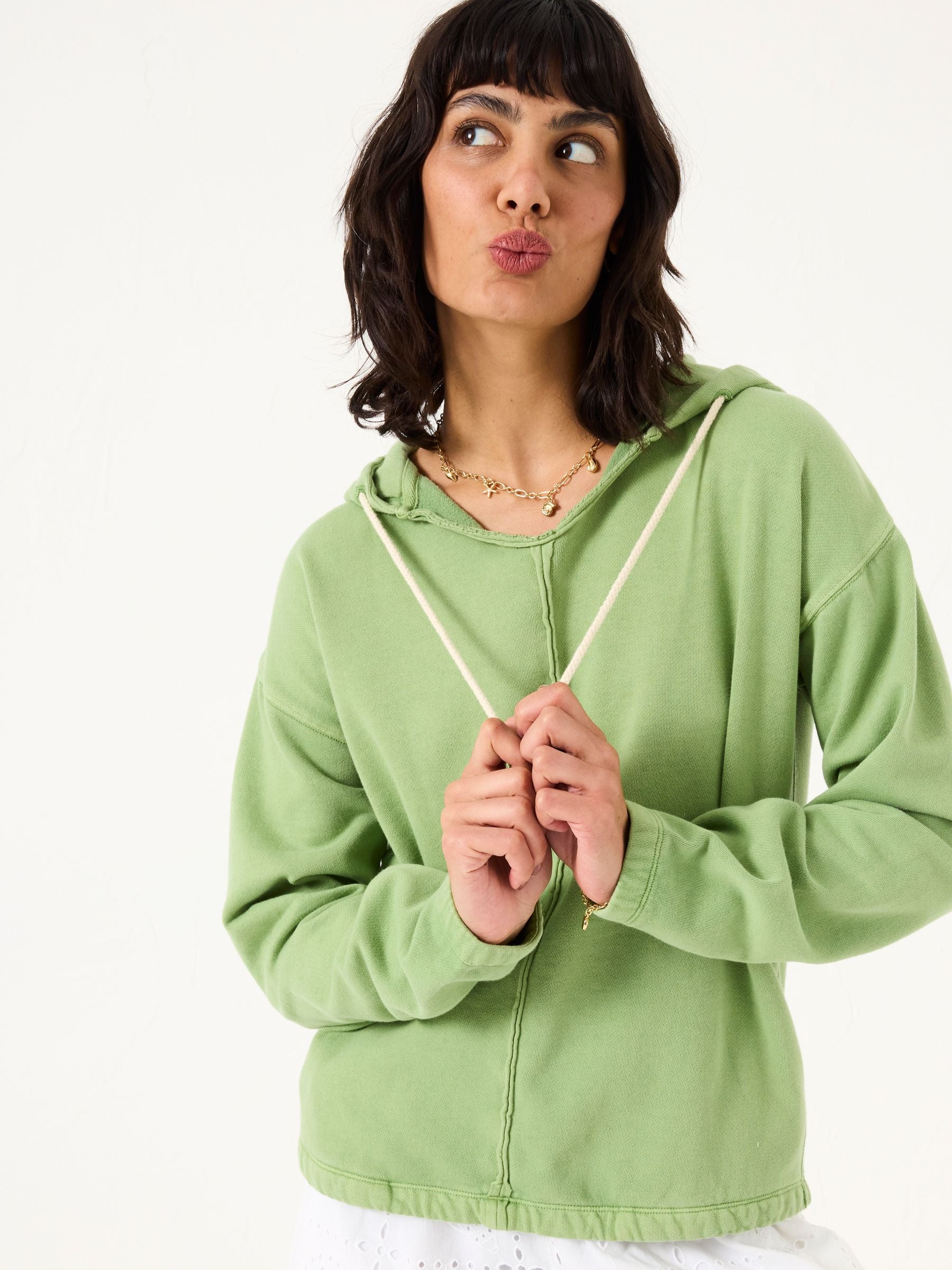 Green Beach Overhead Hoody