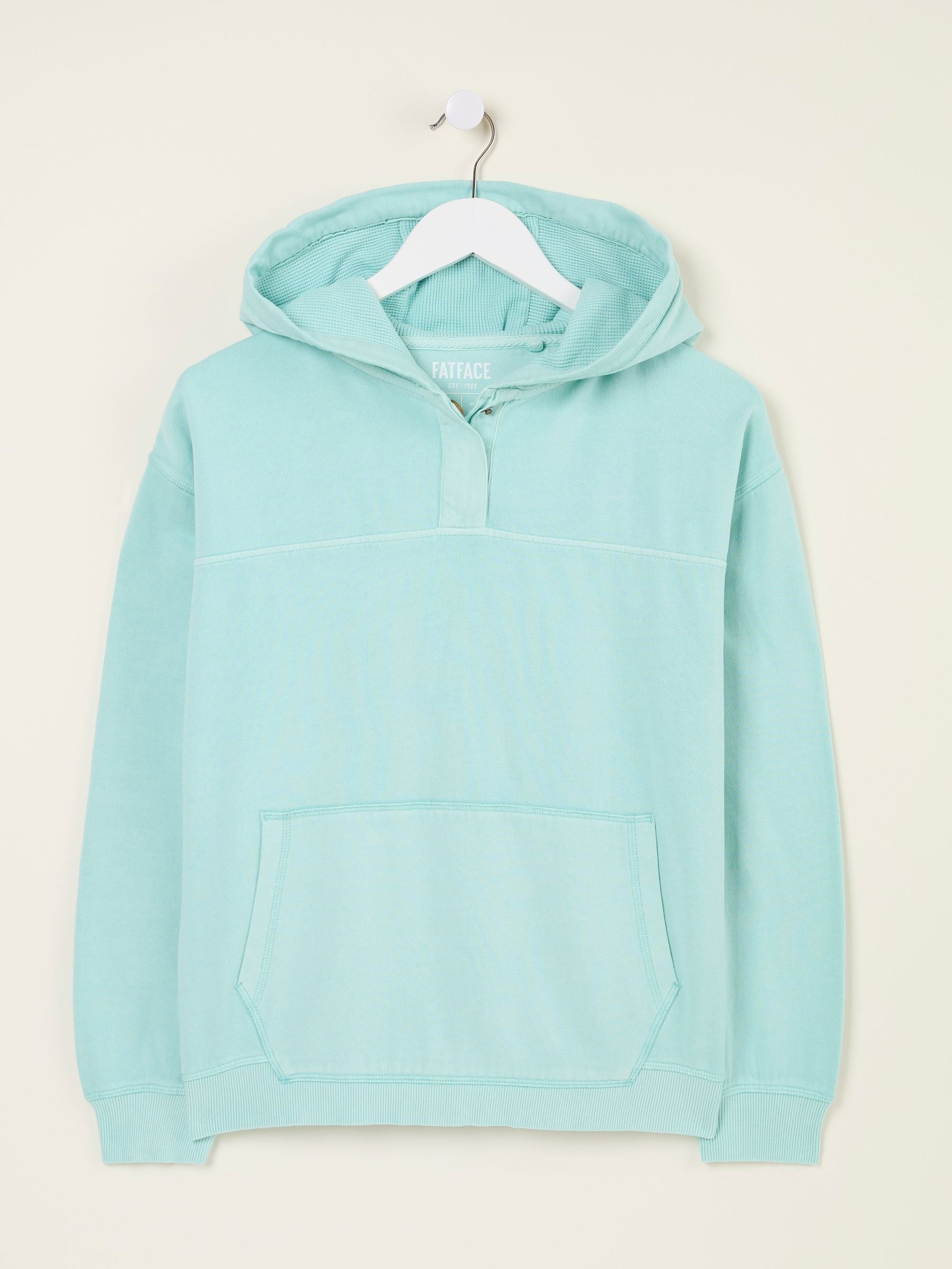 Bex Turquoise Blue Bex Overhead 100% Cotton Hoodie