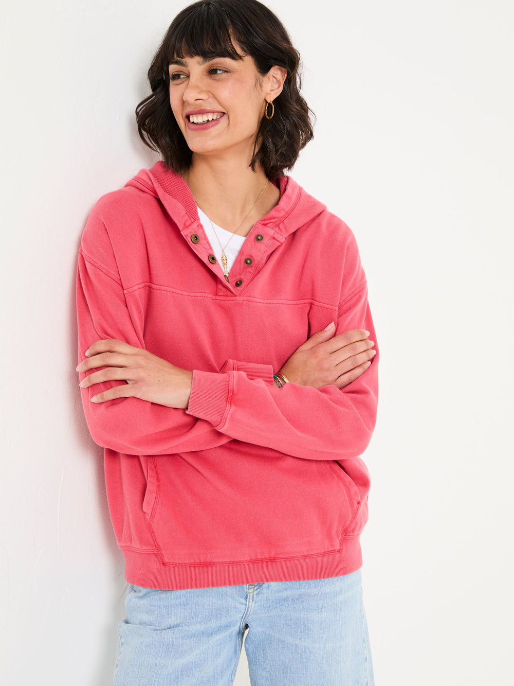 Bex Rust Red Bex Overhead 100% Cotton Hoodie