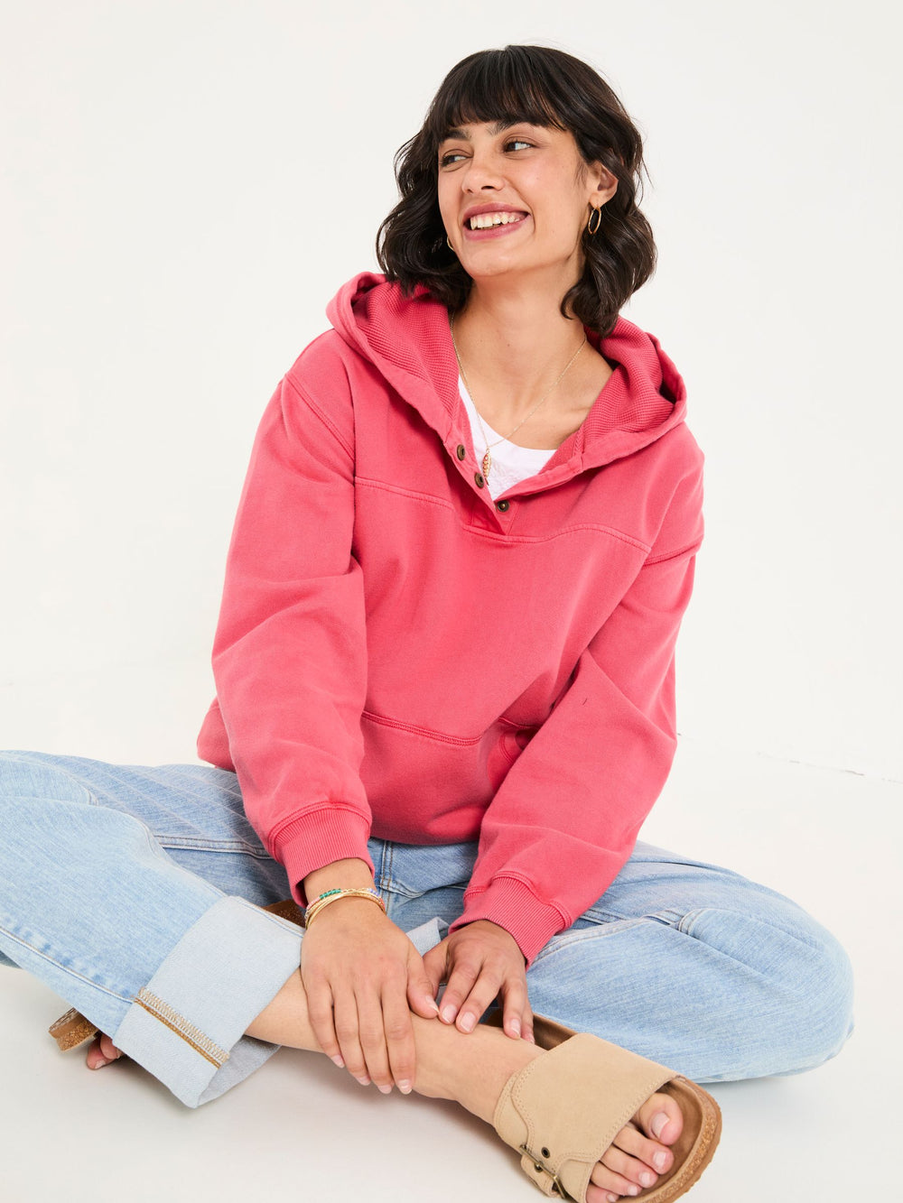 Bex Rust Red Bex Overhead 100% Cotton Hoodie