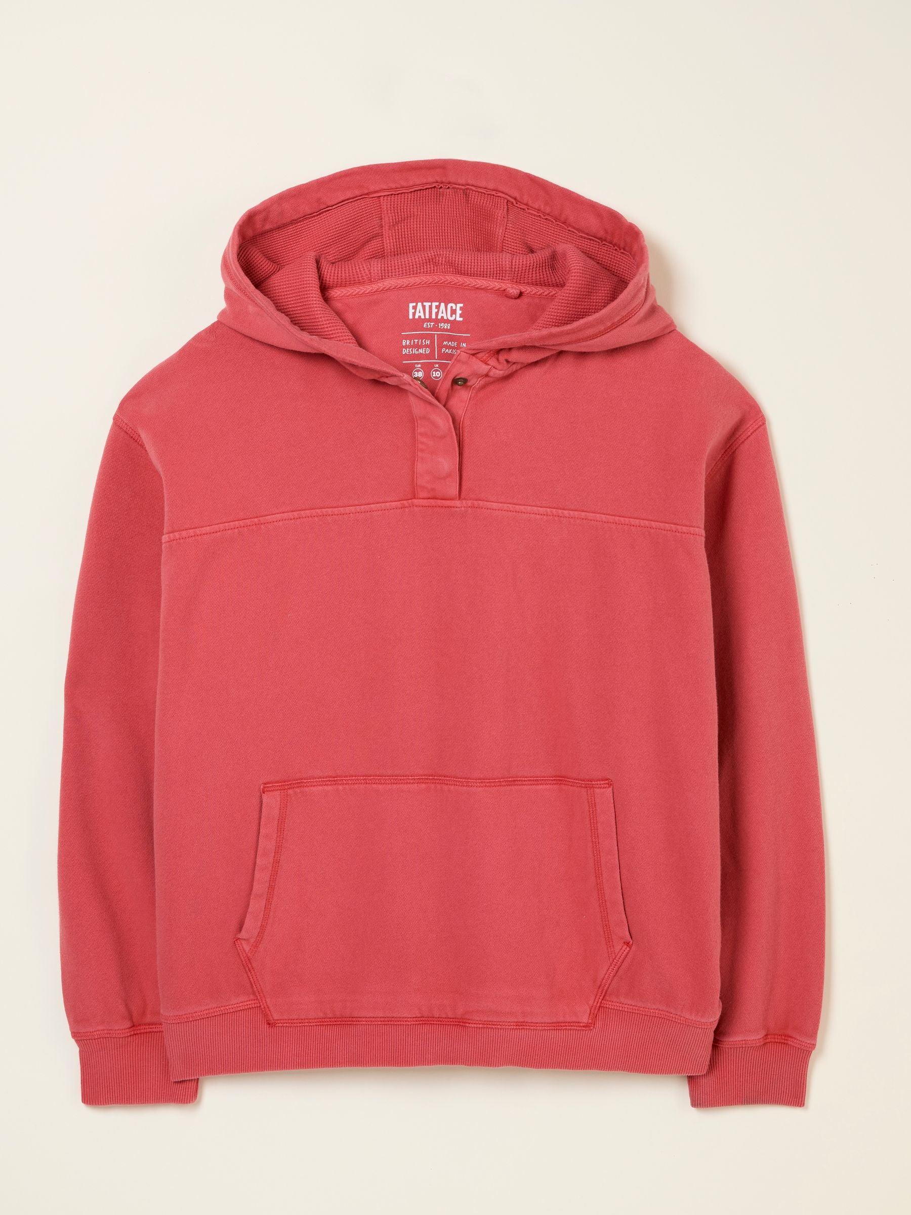 Bex Rust Red Bex Overhead 100% Cotton Hoodie