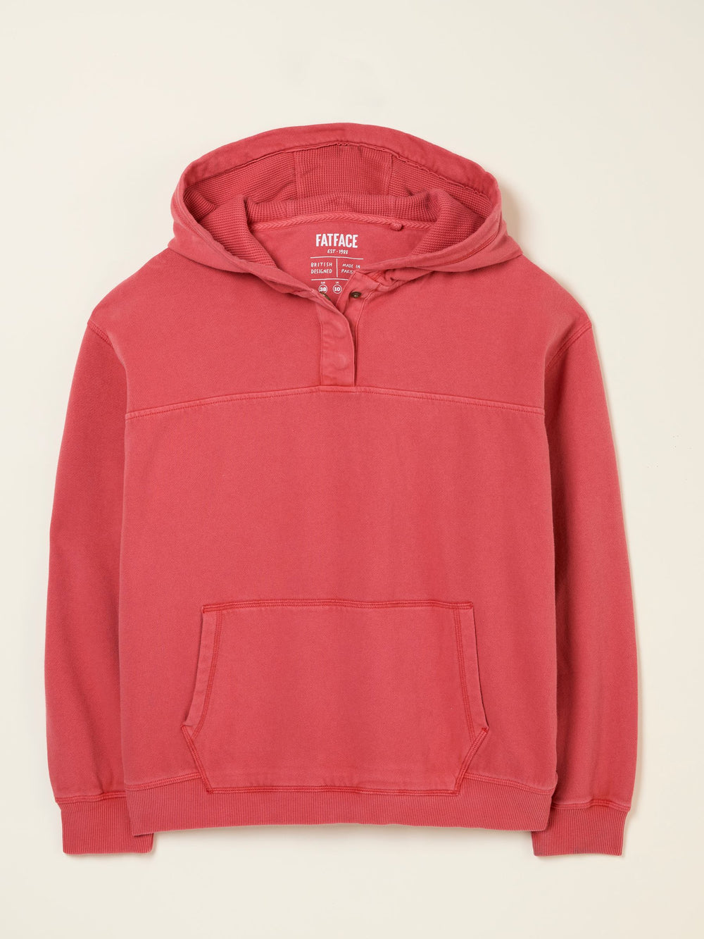 Bex Rust Red Bex Overhead 100% Cotton Hoodie