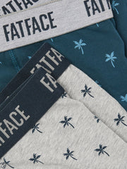 Teal Palm Tree Classic Boxers 2 Pack