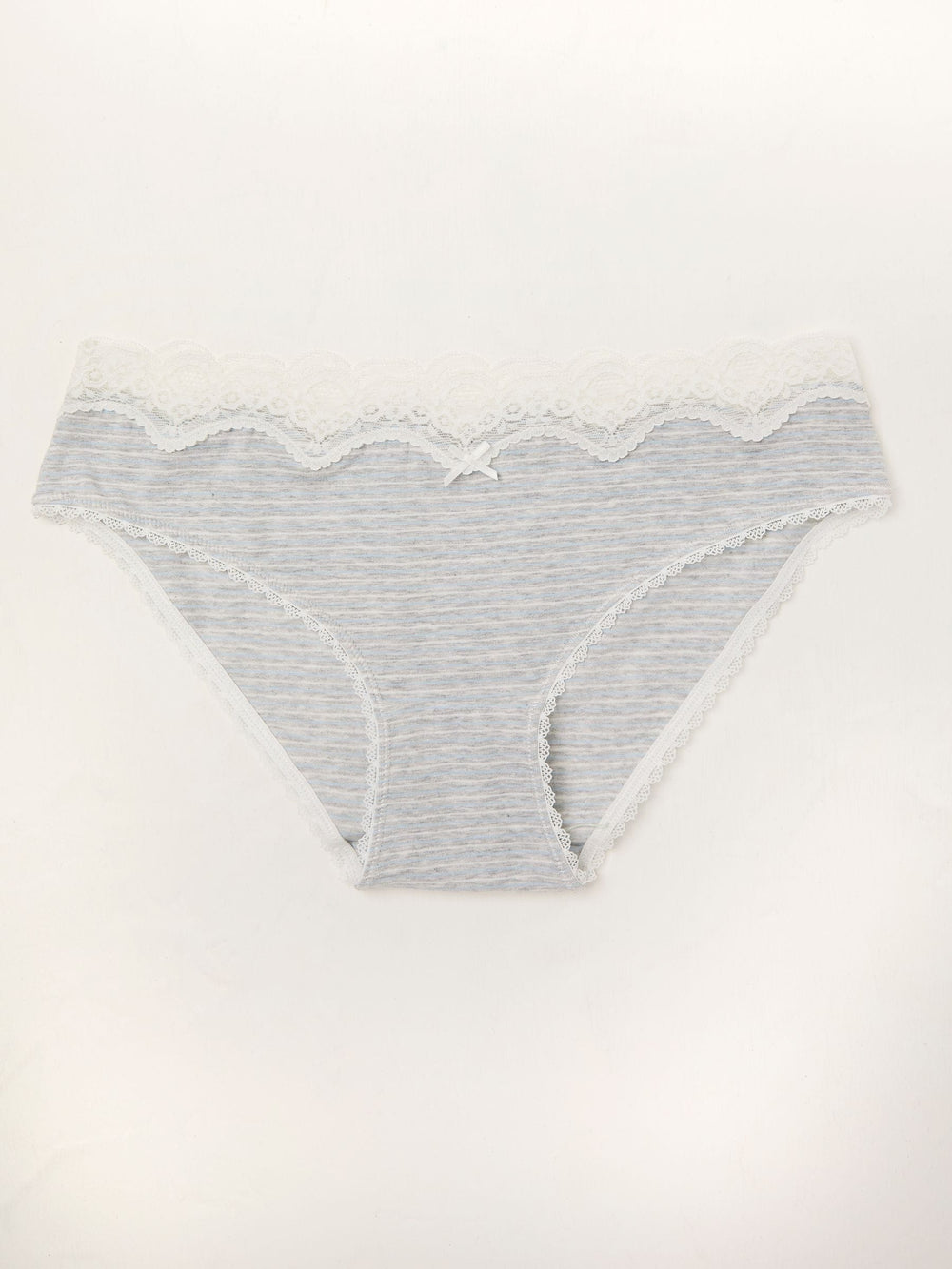 Grey Stripe Knickers