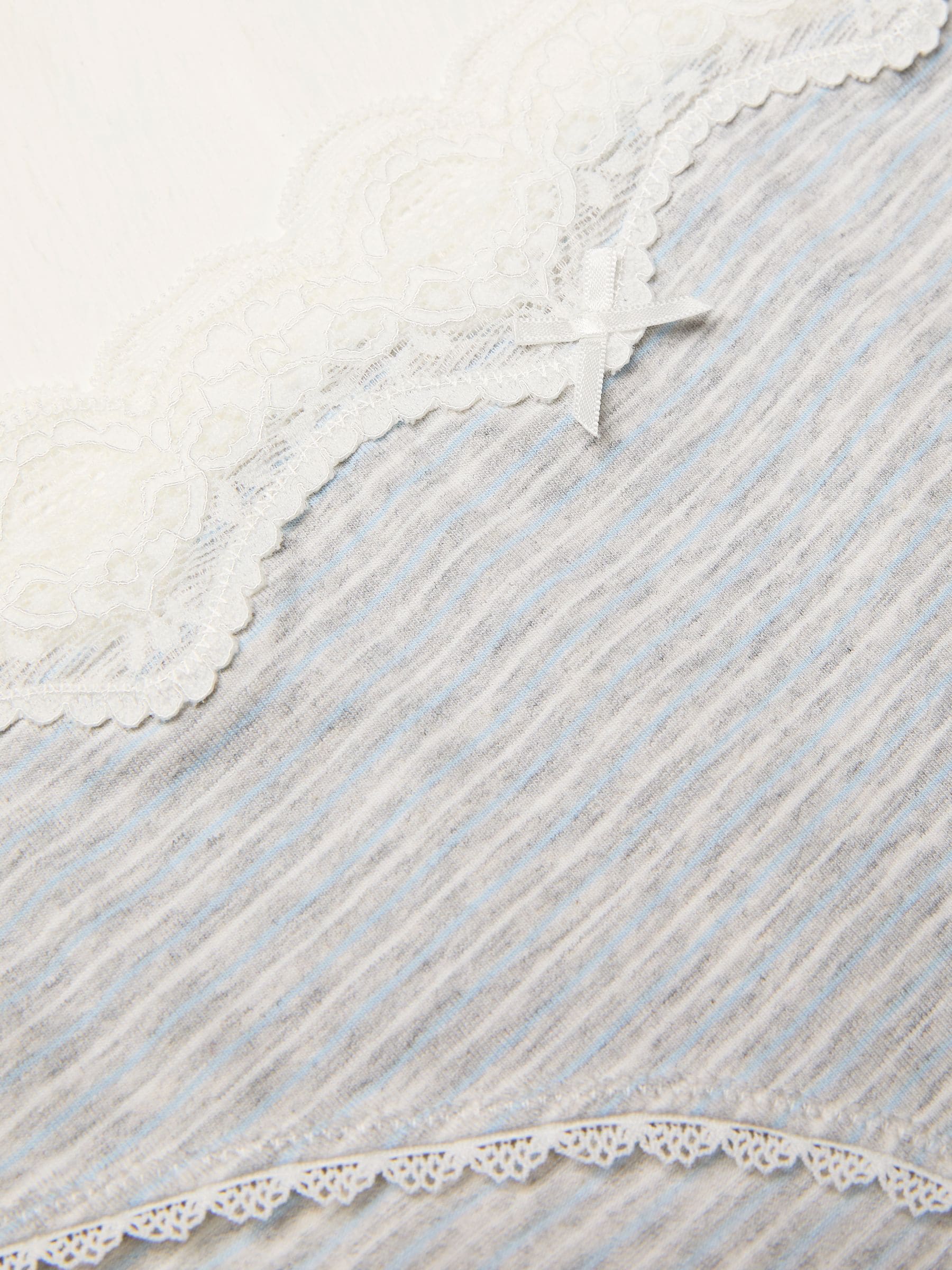 Grey Stripe Knickers