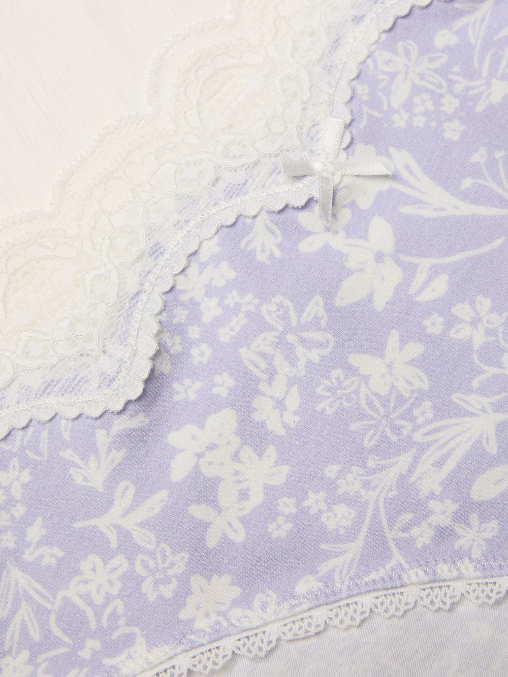 Lilac Purple Floral Knickers