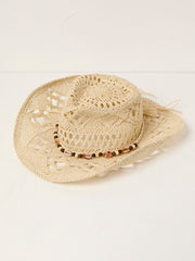 Natural Straw Cowboy Hat