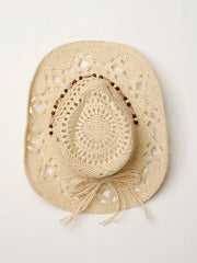 Natural Straw Cowboy Hat