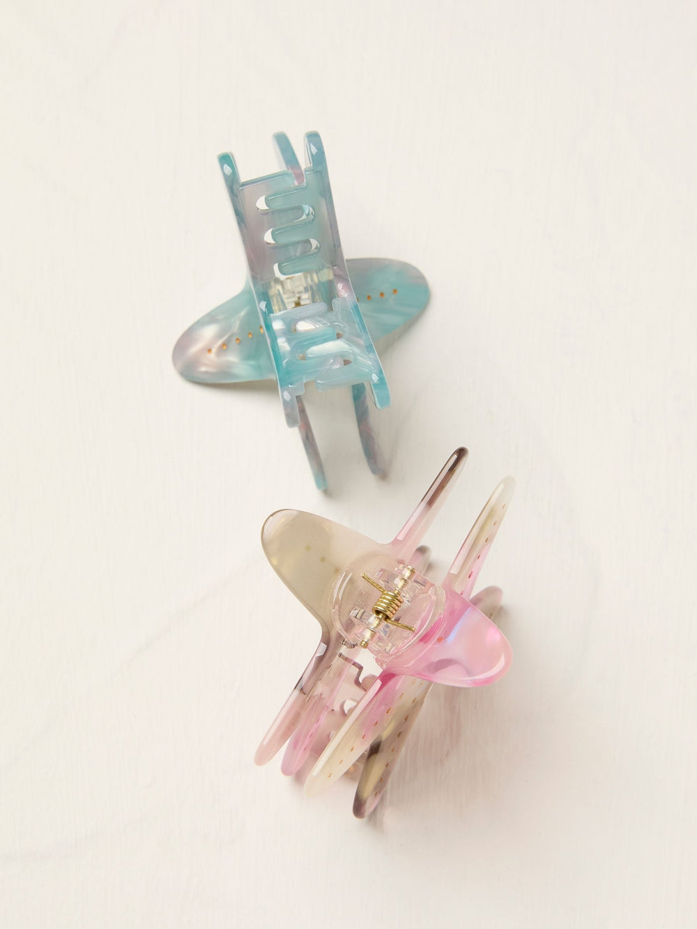 Multi Starfish Hair Clips