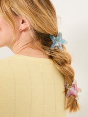 Multi Starfish Hair Clips