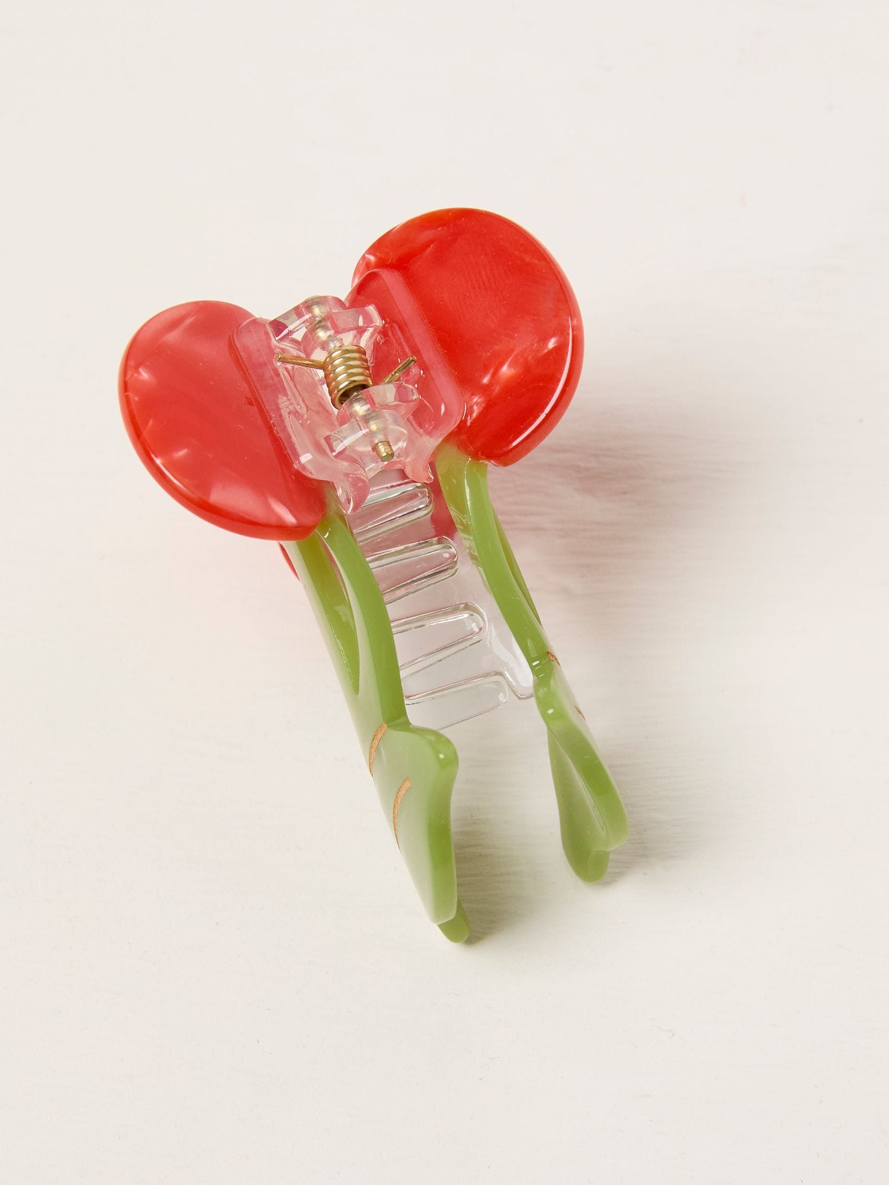 Red Cherry Claw Clip