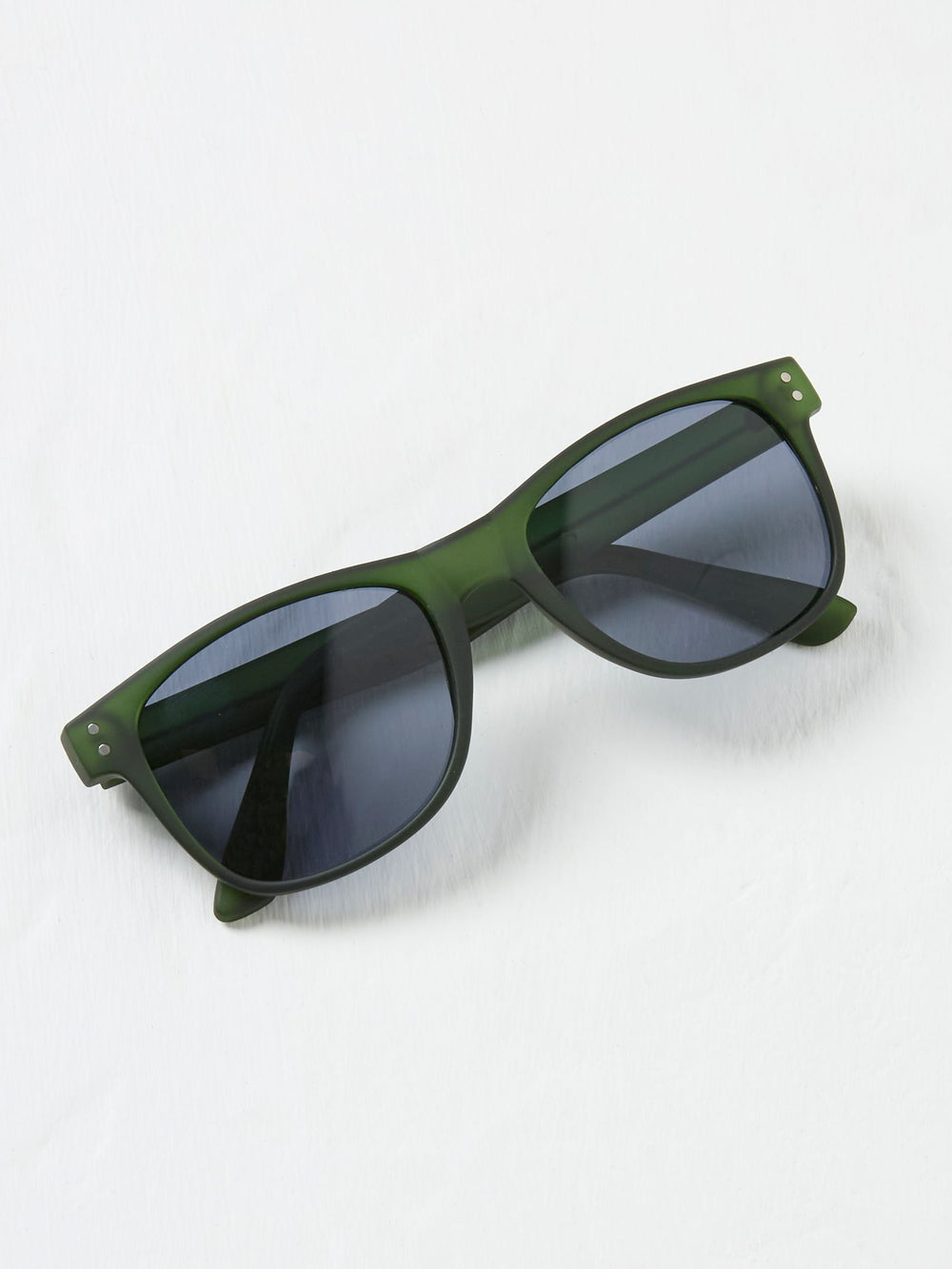 Dark Green Theo Sunglasses