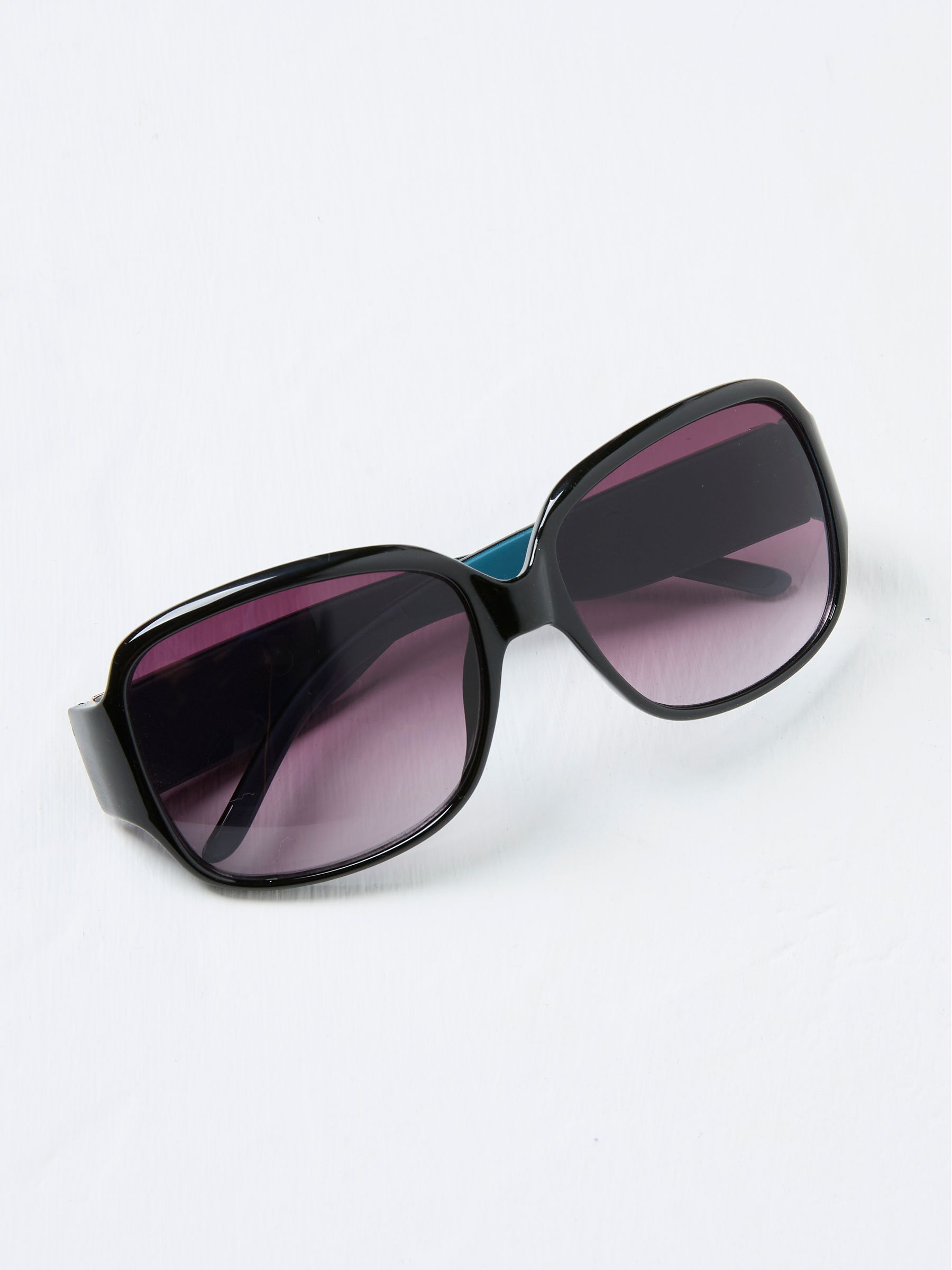 Black Olivia Oversized Sunglasses