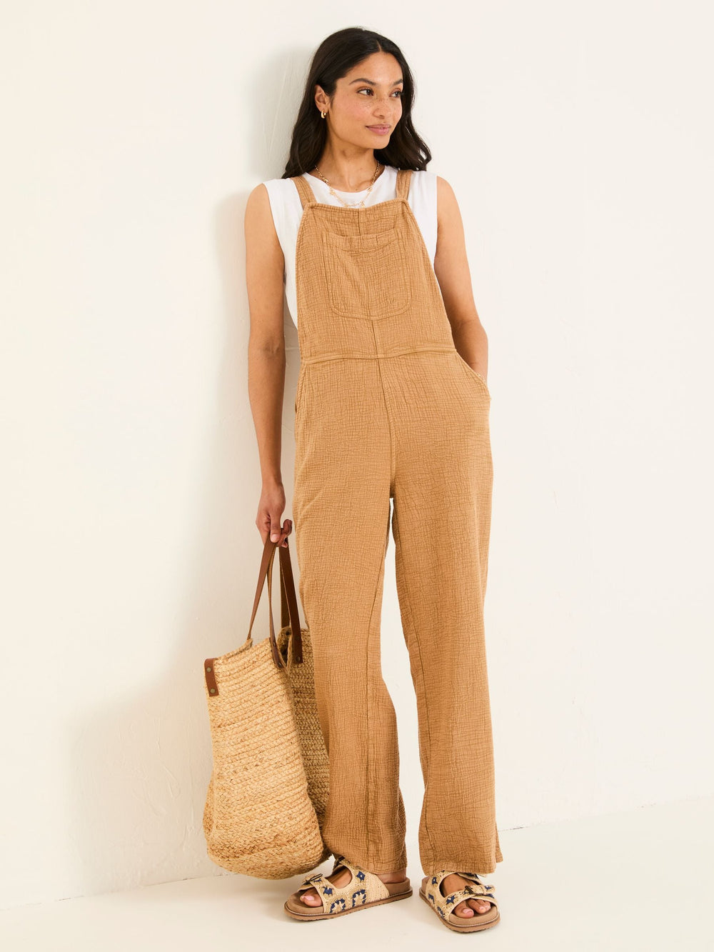 Golden Tan Doubles Jumpsuit