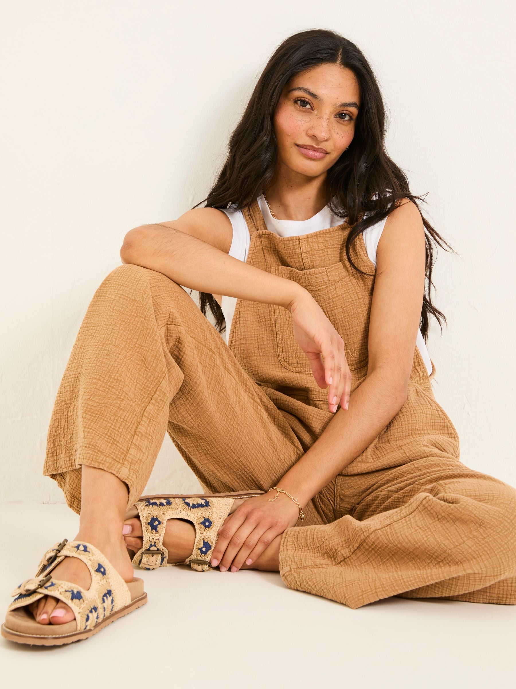 Golden Tan Doubles Jumpsuit