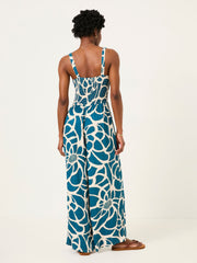 Ruby Teal Blue Shibori Ruby Jumpsuit