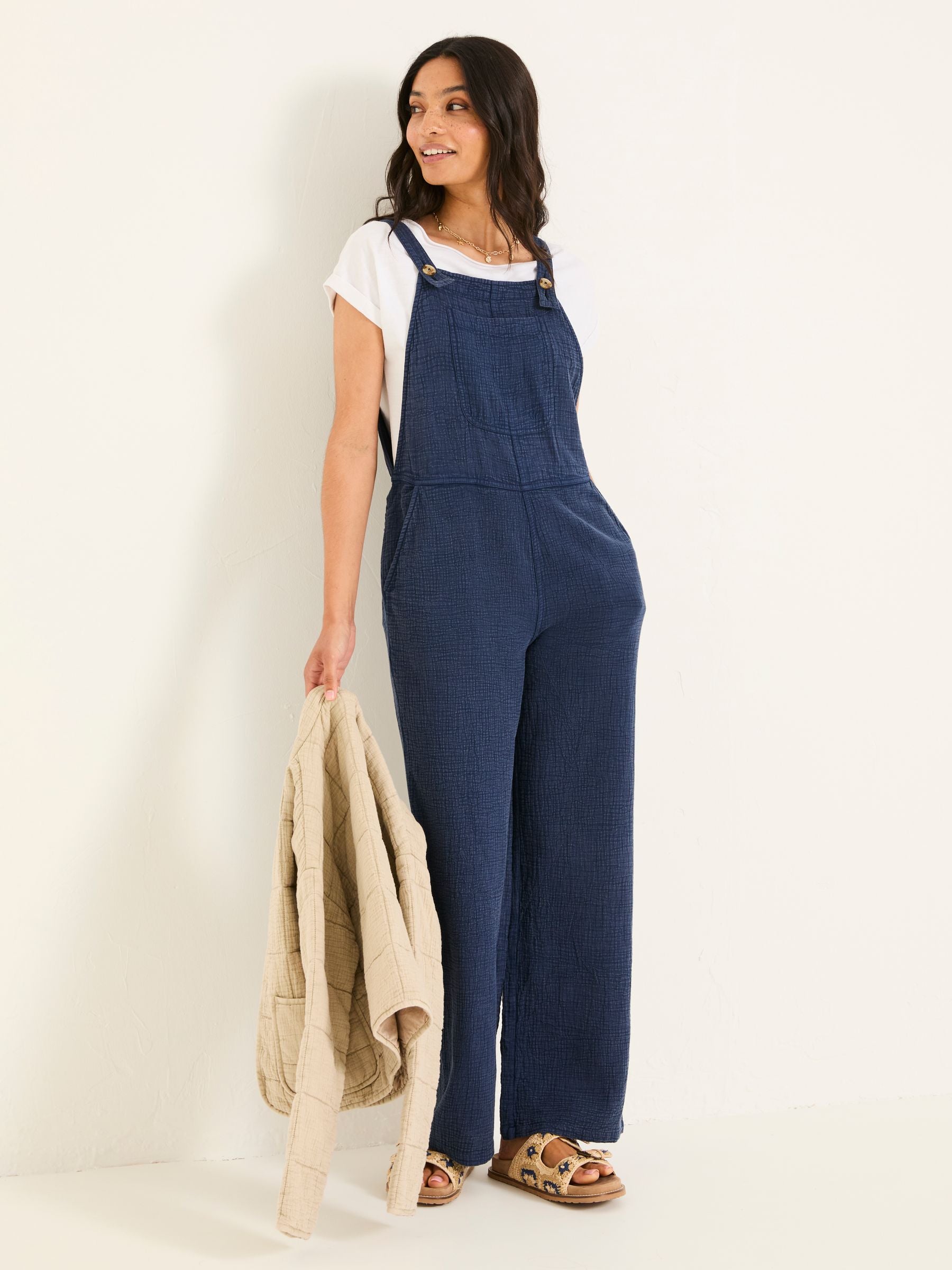 Navy Doubles Jumpsuit