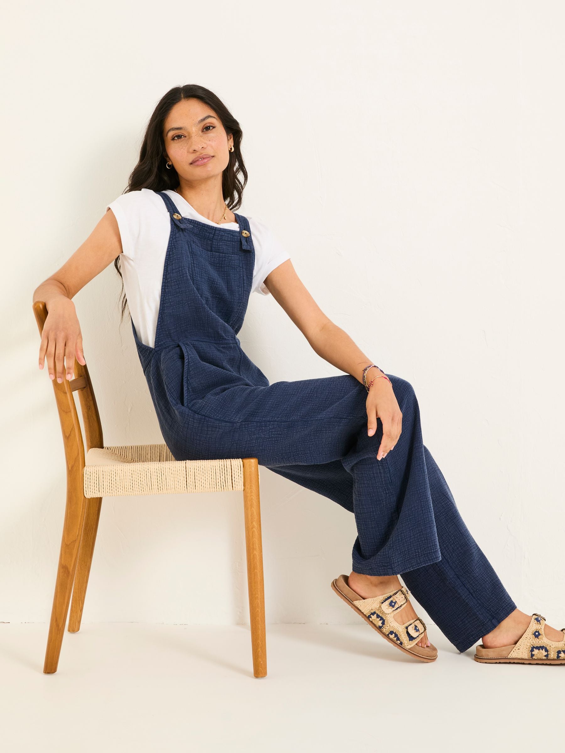 Navy Doubles Jumpsuit