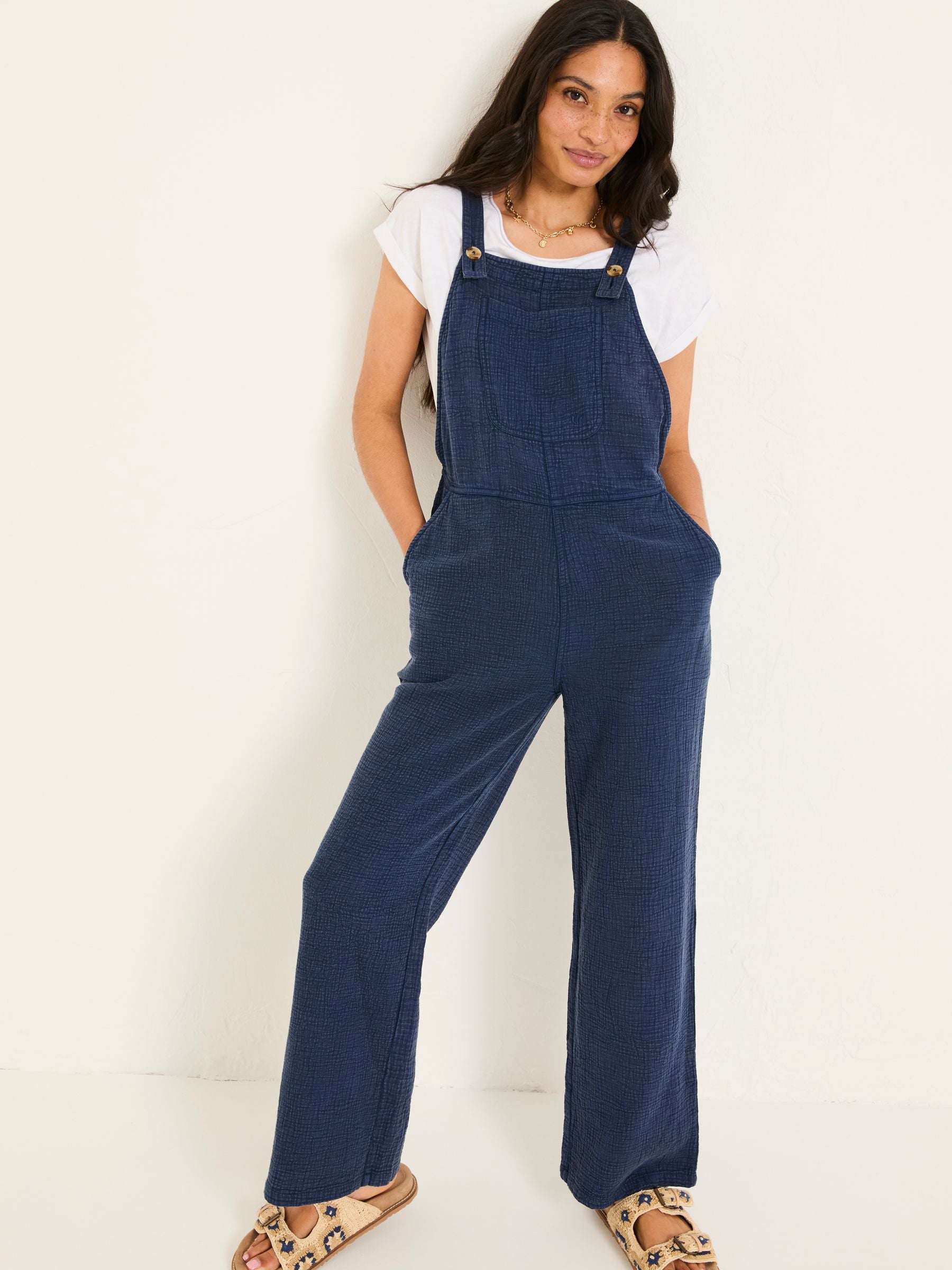 Navy Doubles Jumpsuit