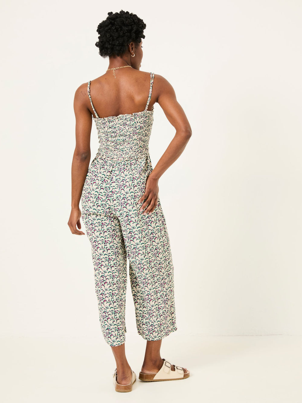 Natalie Multi Vine Floral Jumpsuit