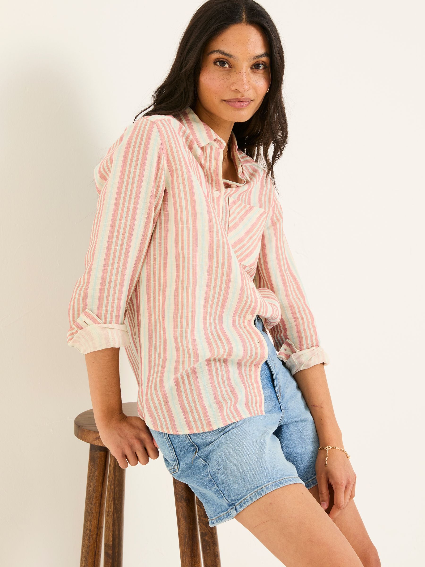 Olivia Multi Stripe Shirt