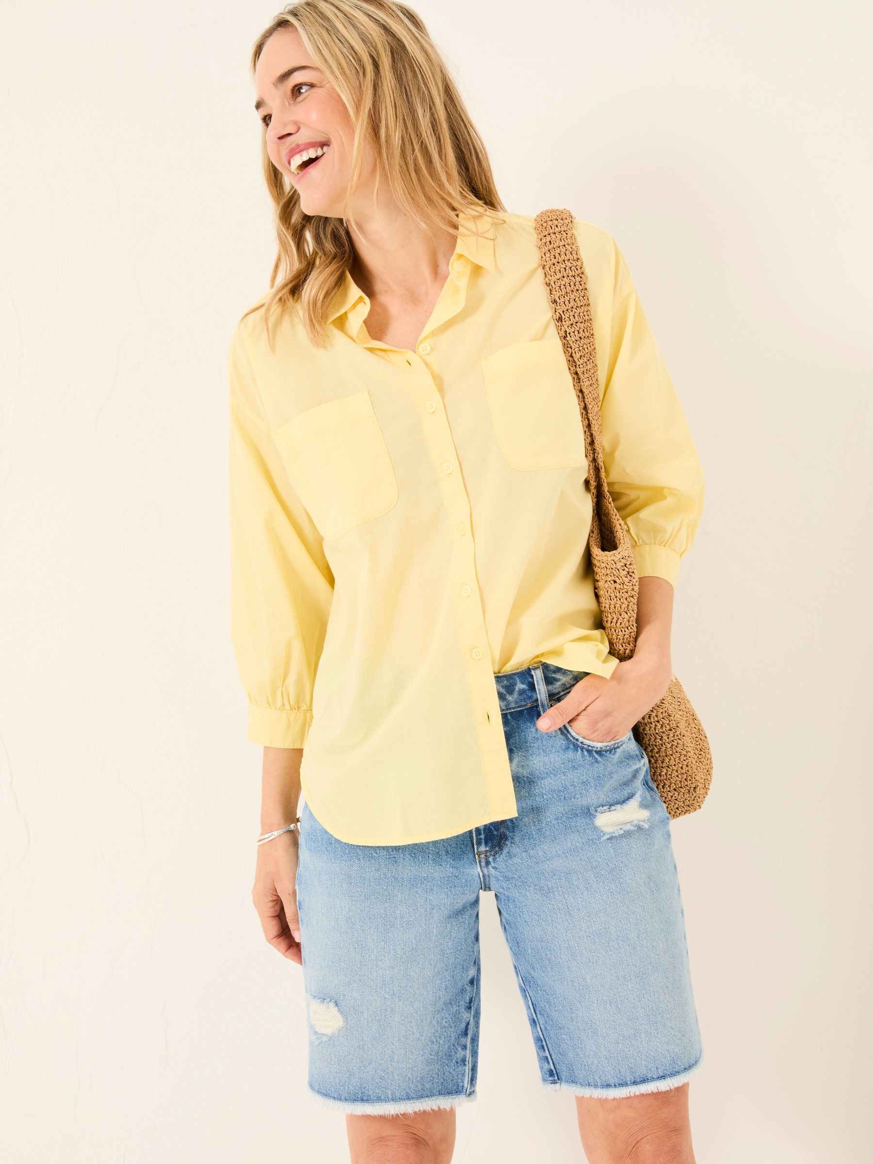 Whitney Light Yellow Shirt
