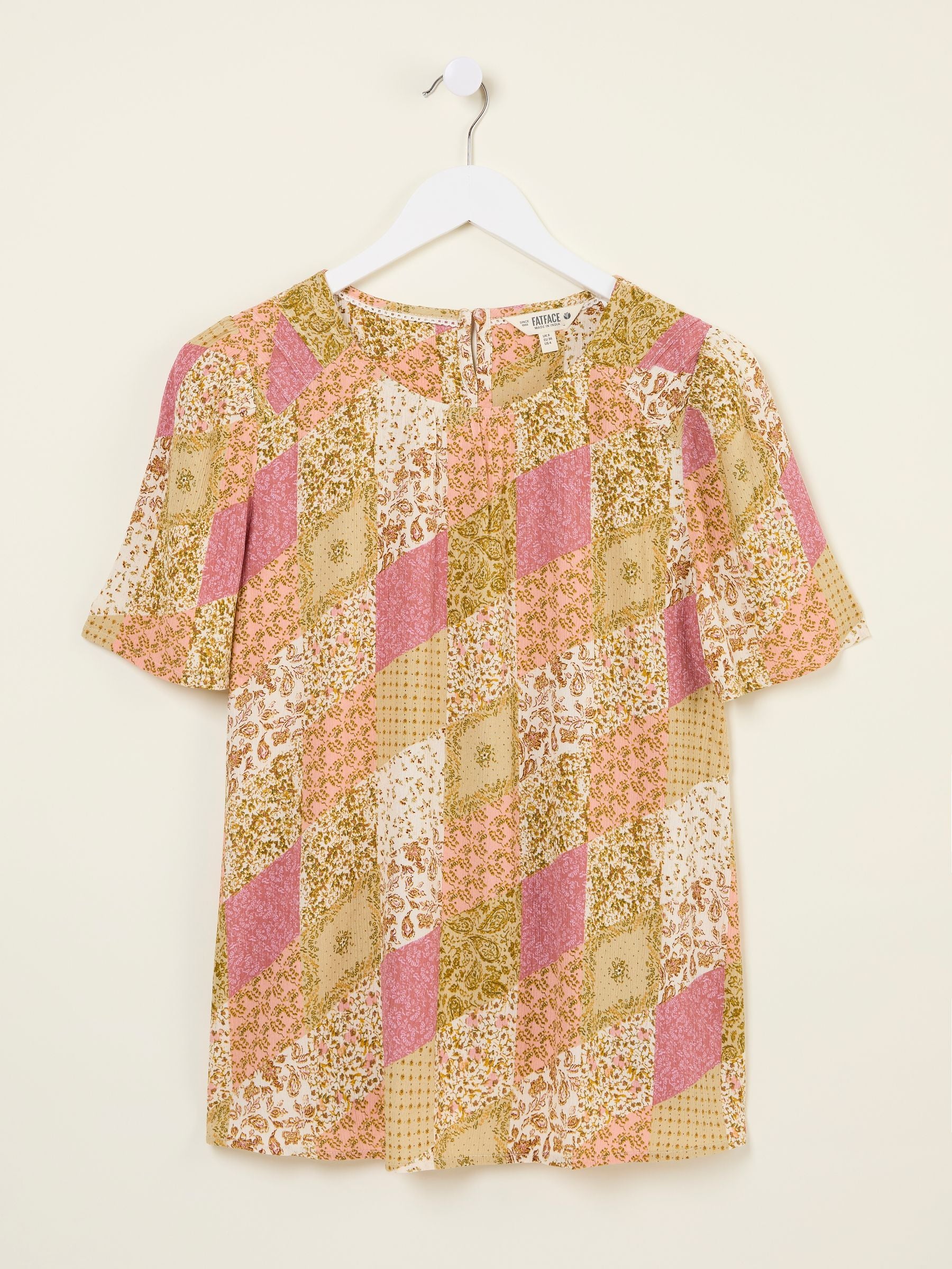 Lyndy Multi Air Patchwork Blouse