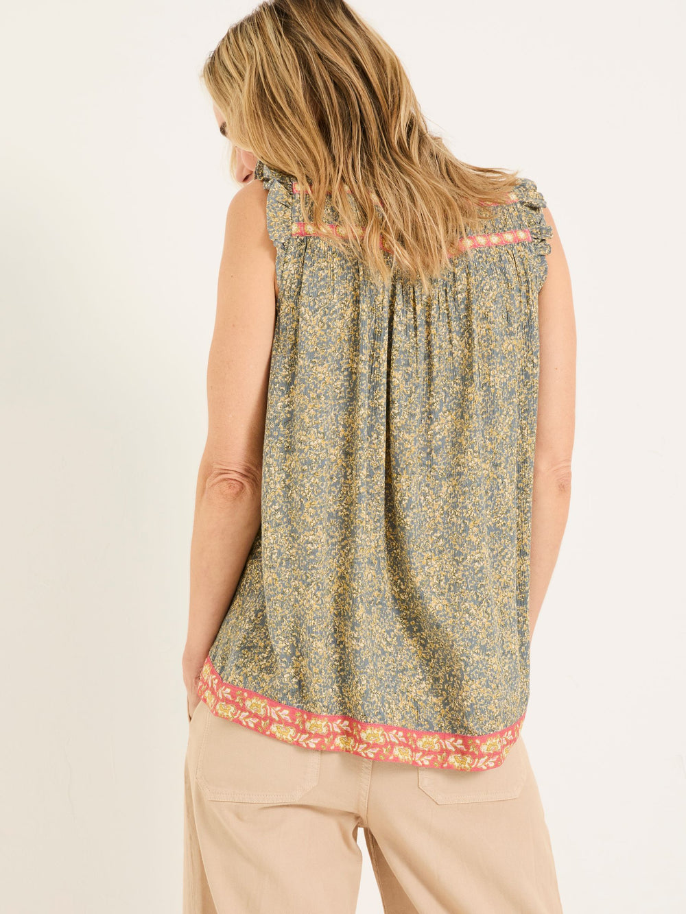 Patsy Mid Grey Air Ditsy Tunic