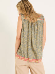 Patsy Mid Grey Air Ditsy Tunic