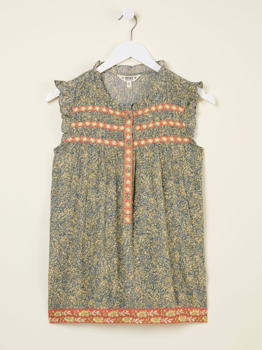 Patsy Mid Grey Air Ditsy Tunic
