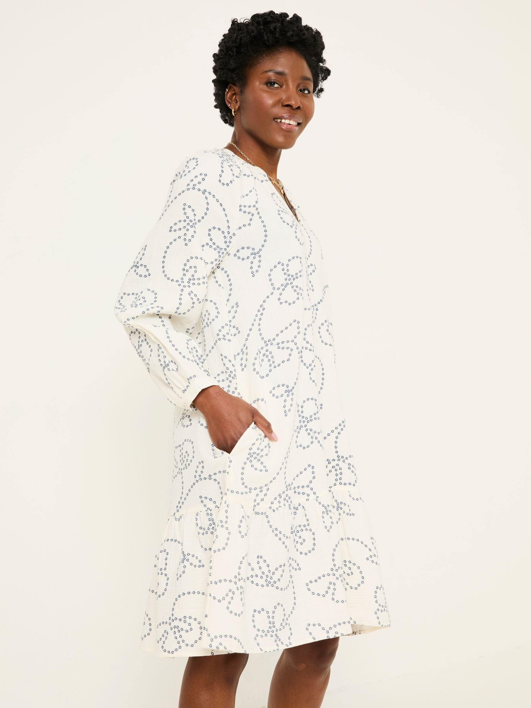 Amy Ivory Frill Tunic