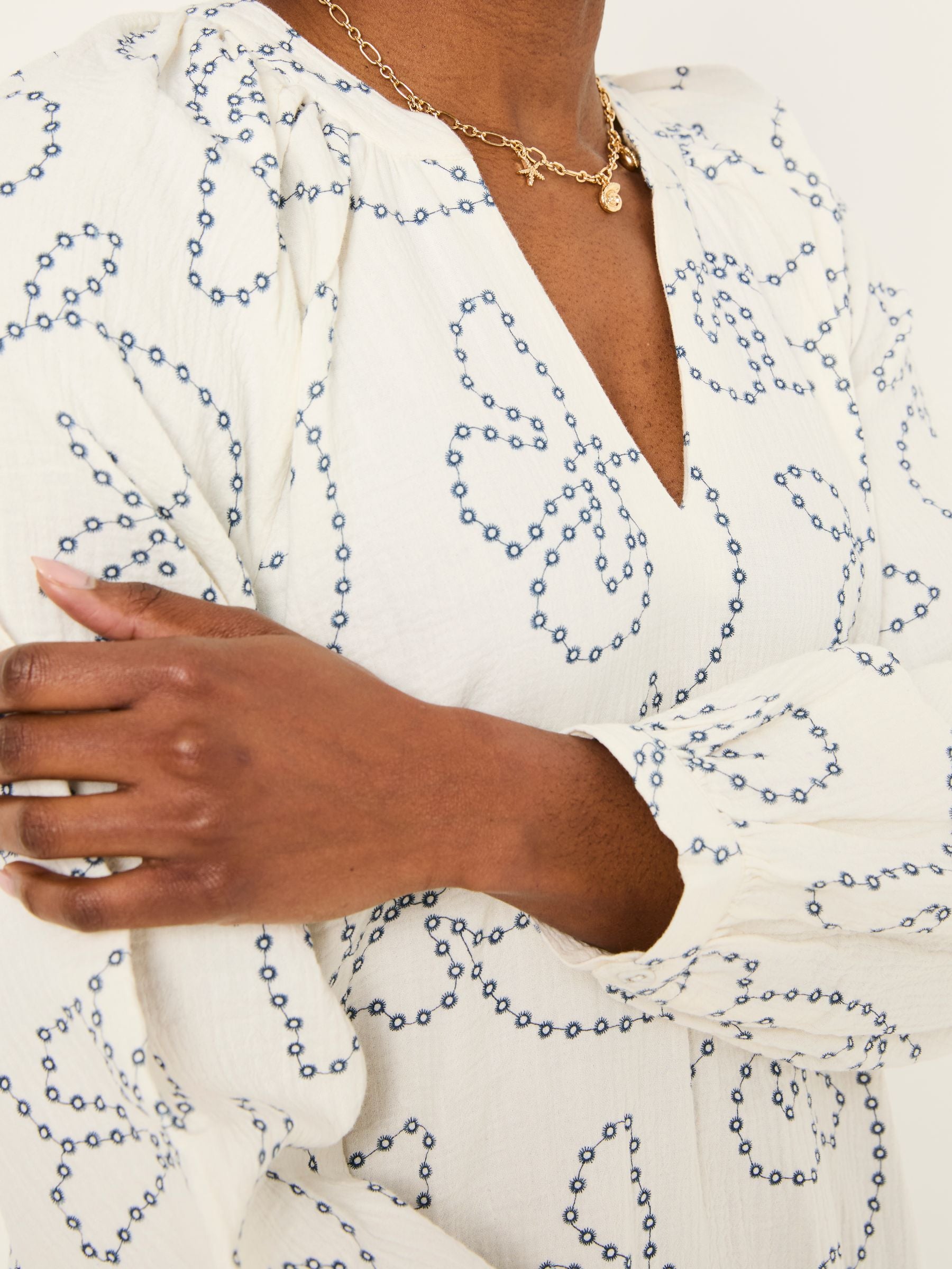 Amy Ivory Frill Tunic