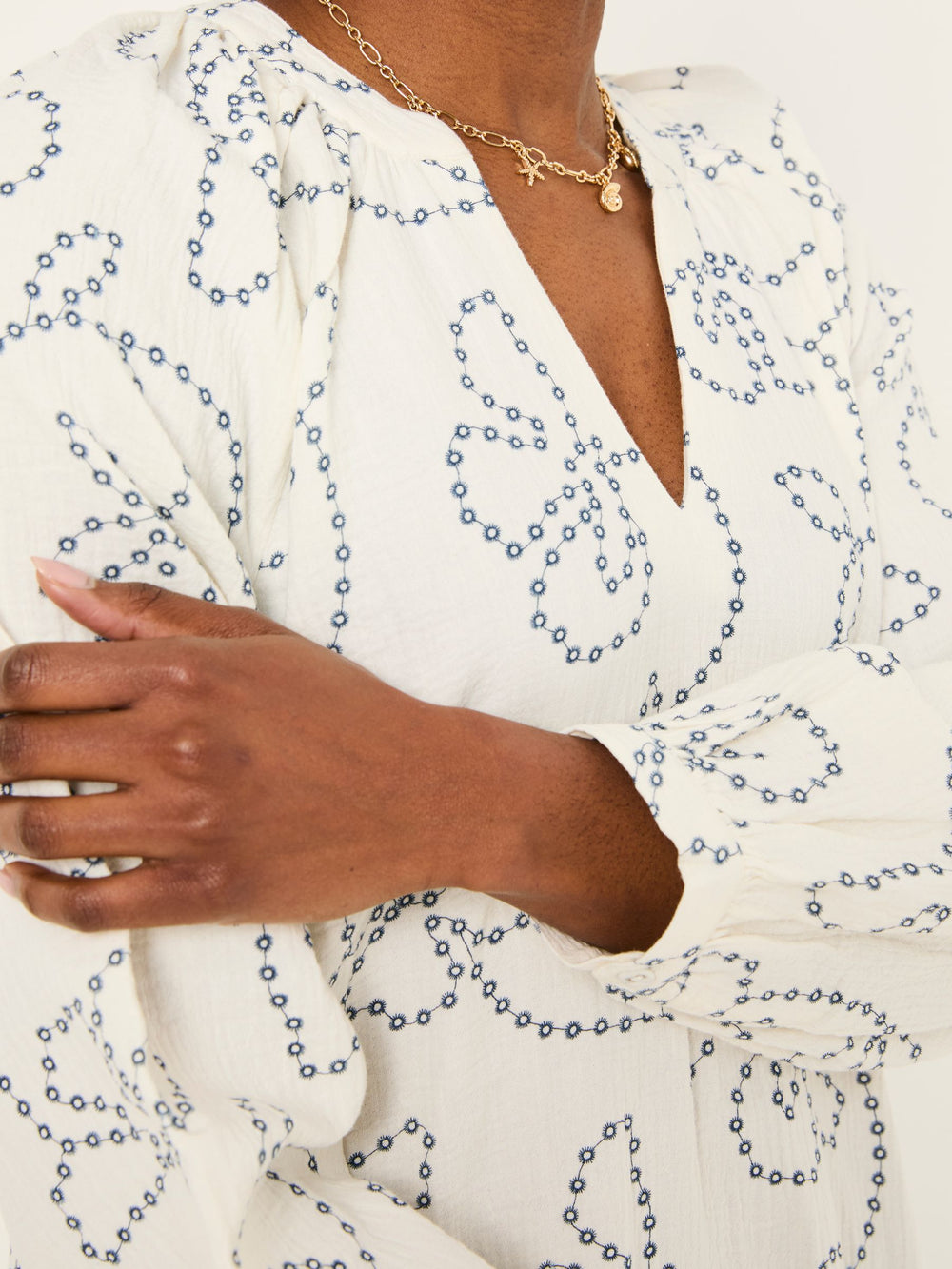 Amy Ivory Frill Tunic