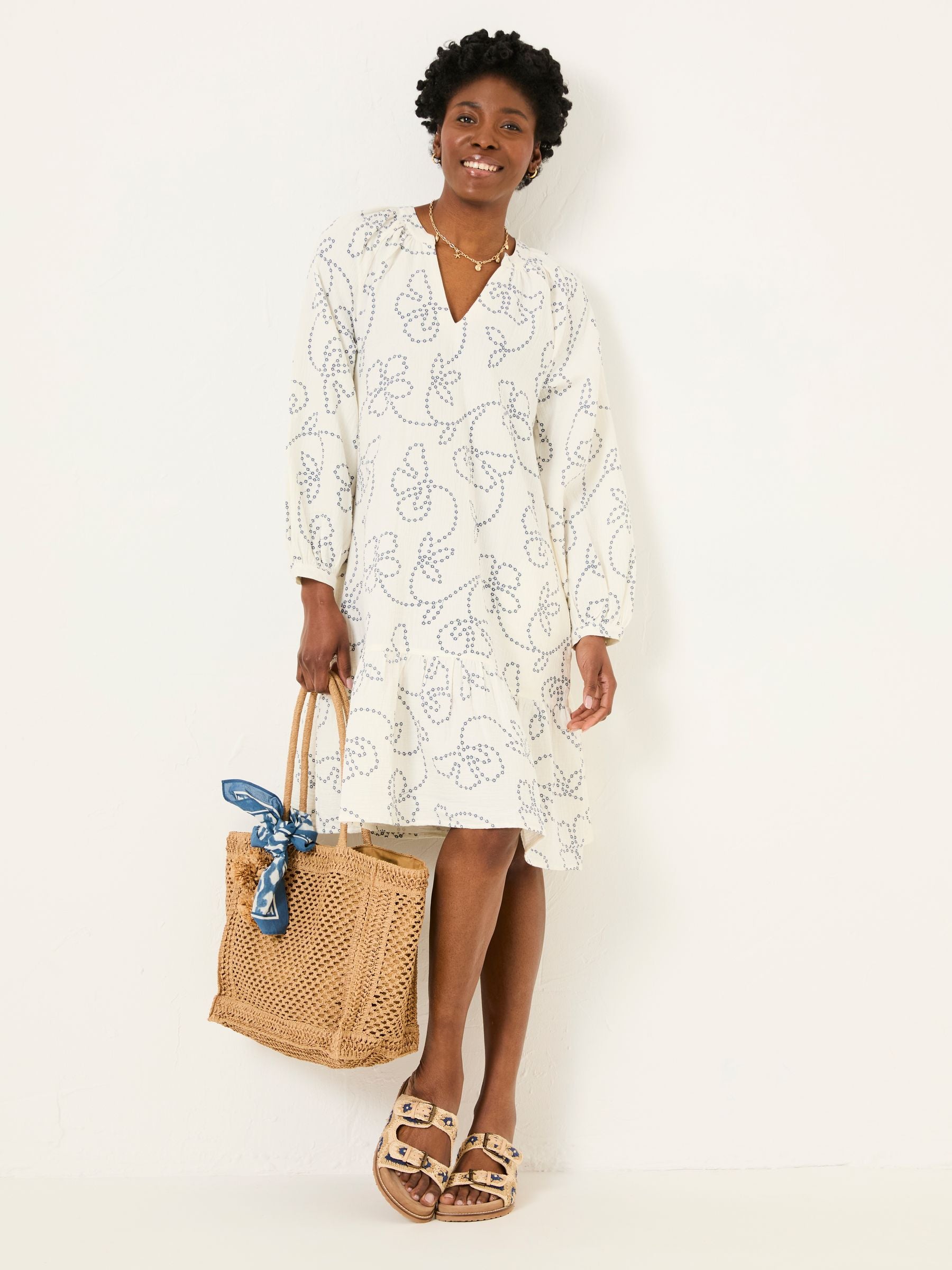 Amy Ivory Frill Tunic