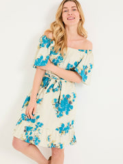 Benny Multi Blurred Floral Dress