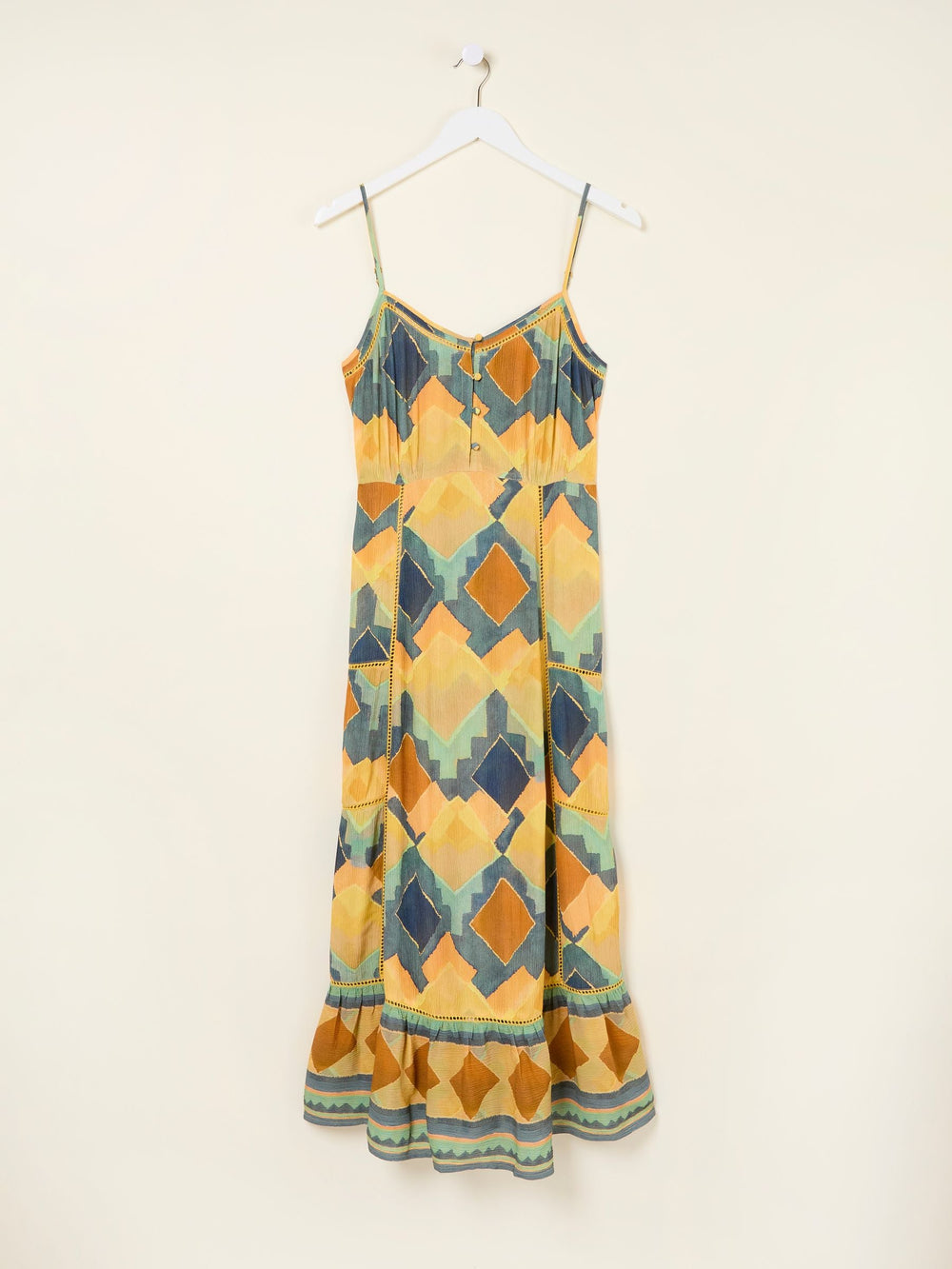 Mae Multi Abstract Midi Dress