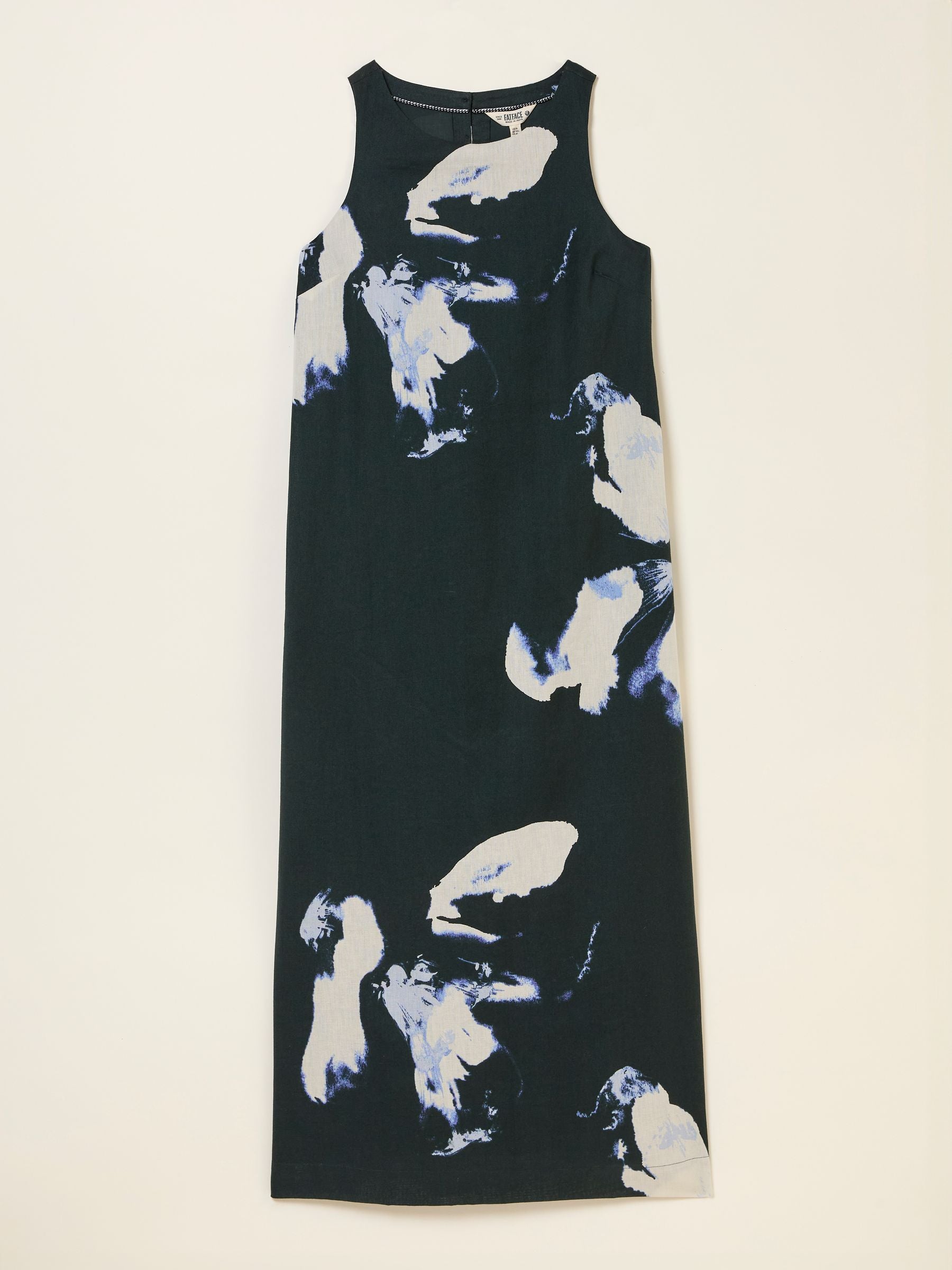 Iris Navy Floral Placement Dress