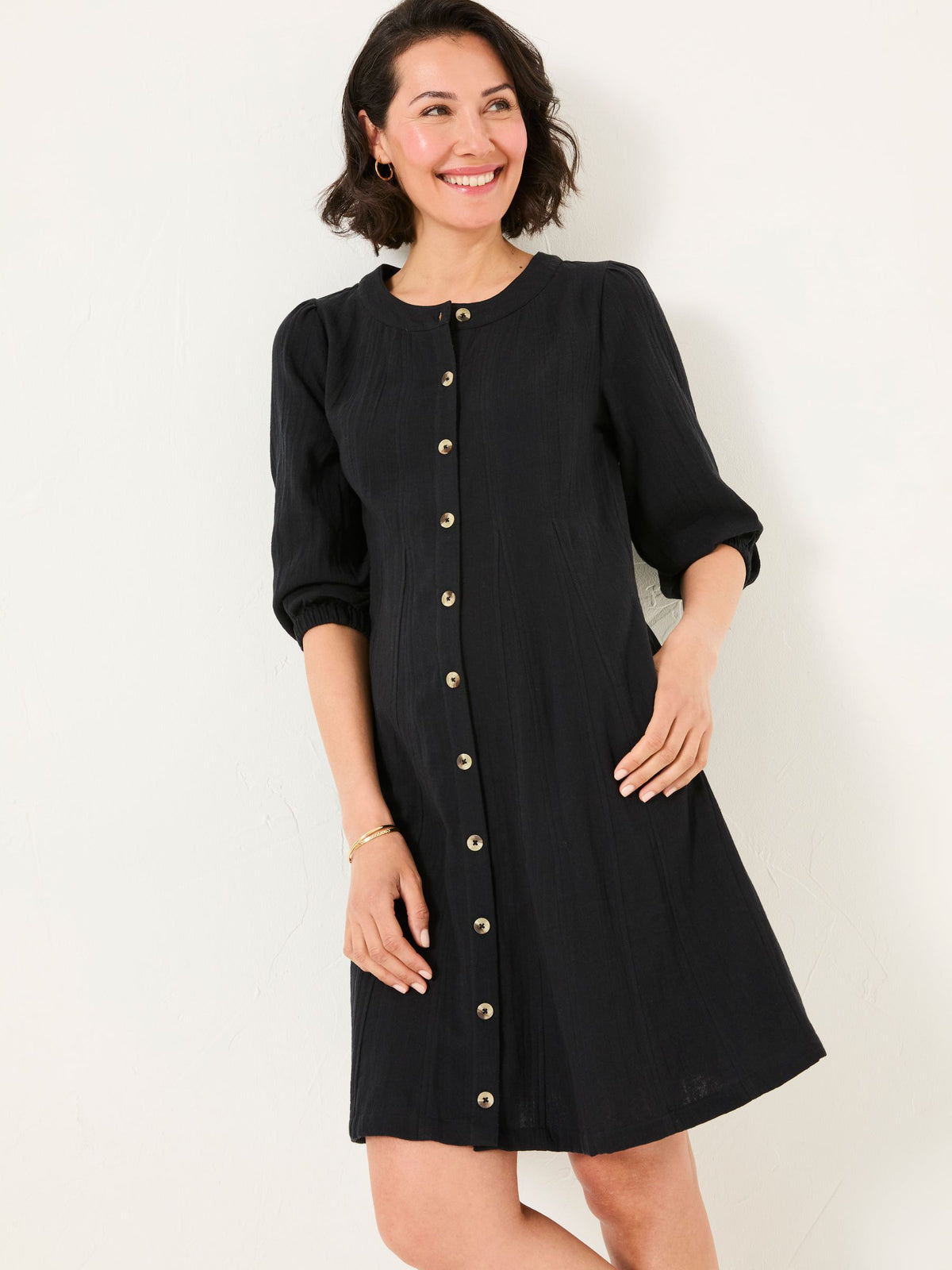 Anais Black Dress