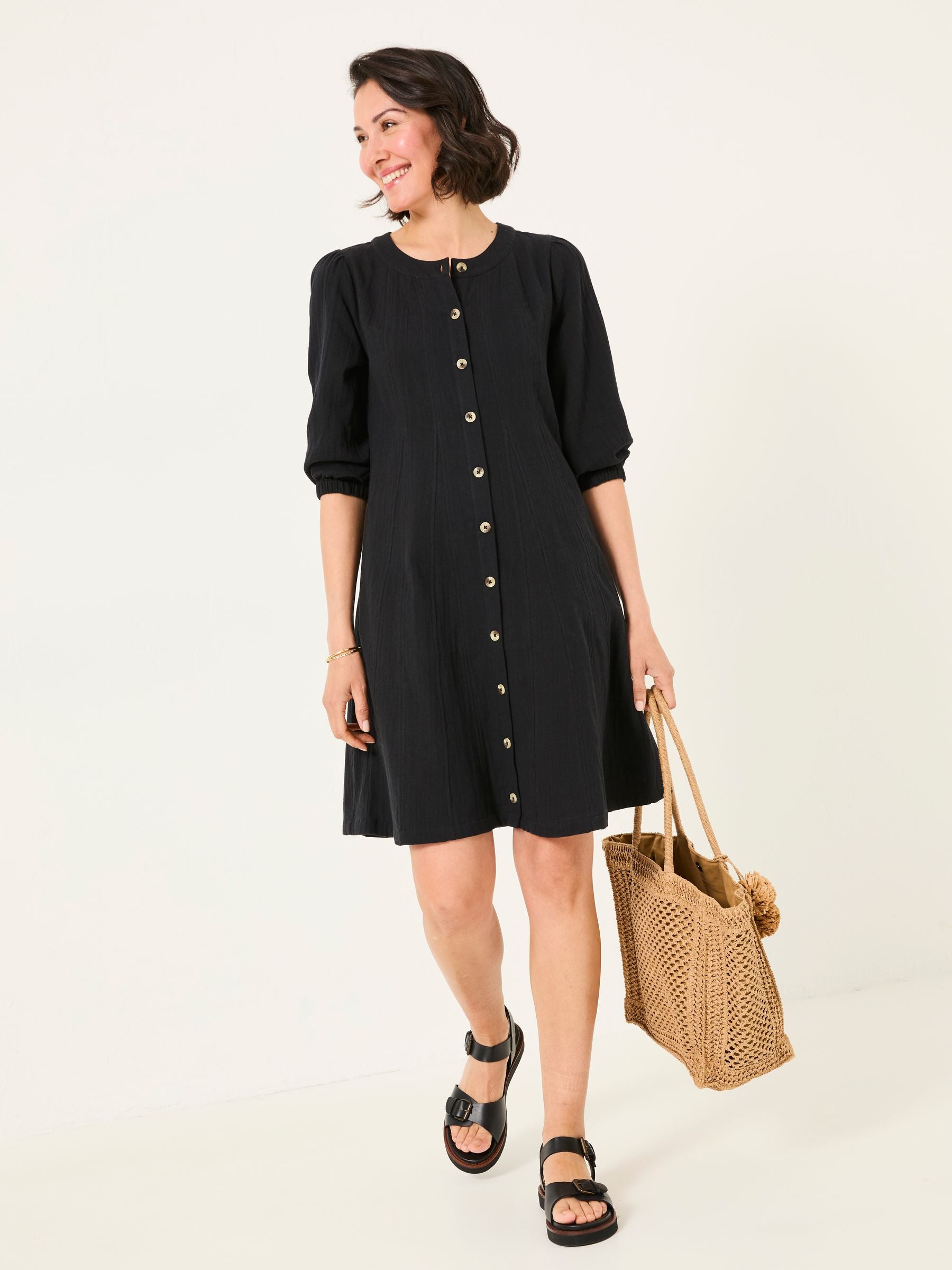 Anais Black Dress