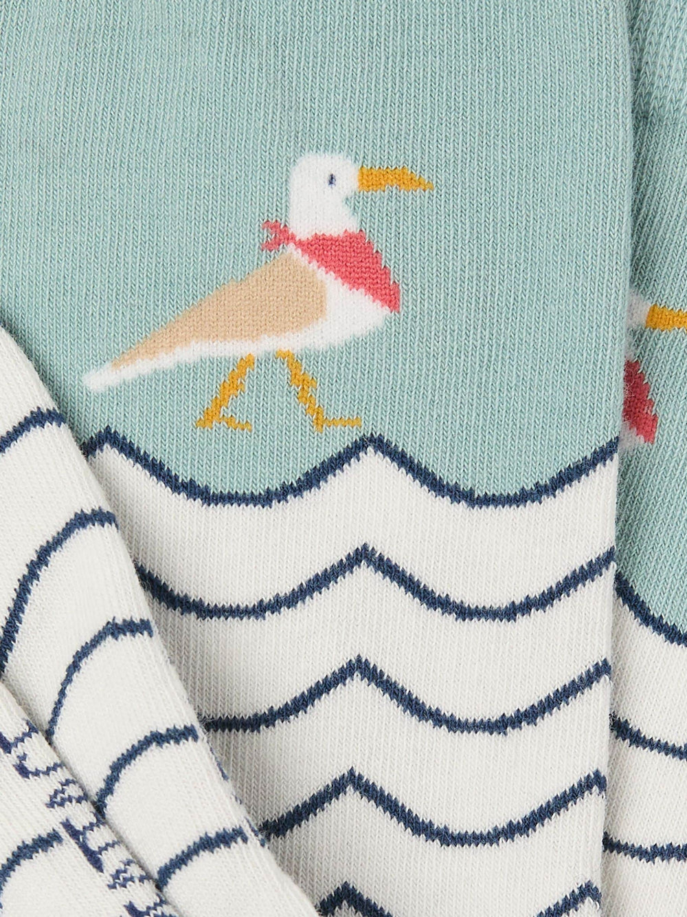 Green Seagull Socks