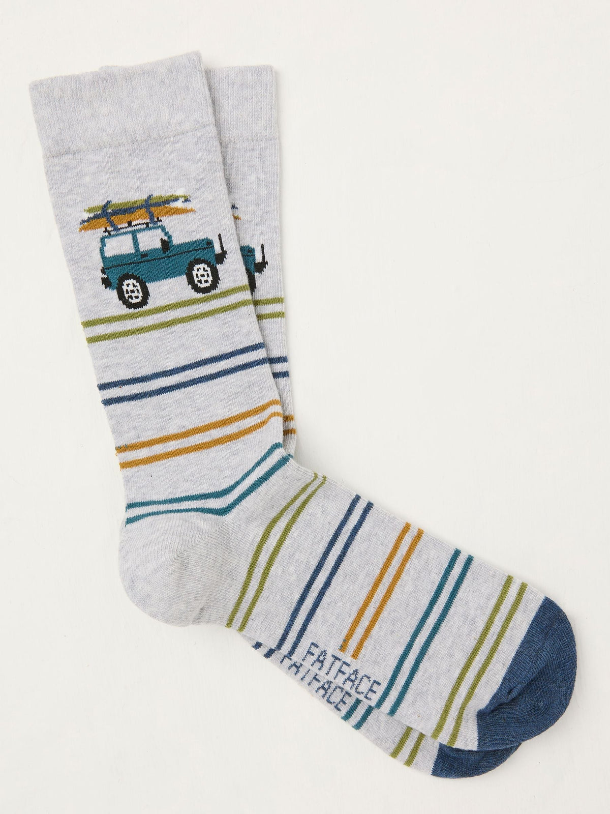 Grey Off Roader Men's Off Roader Socks