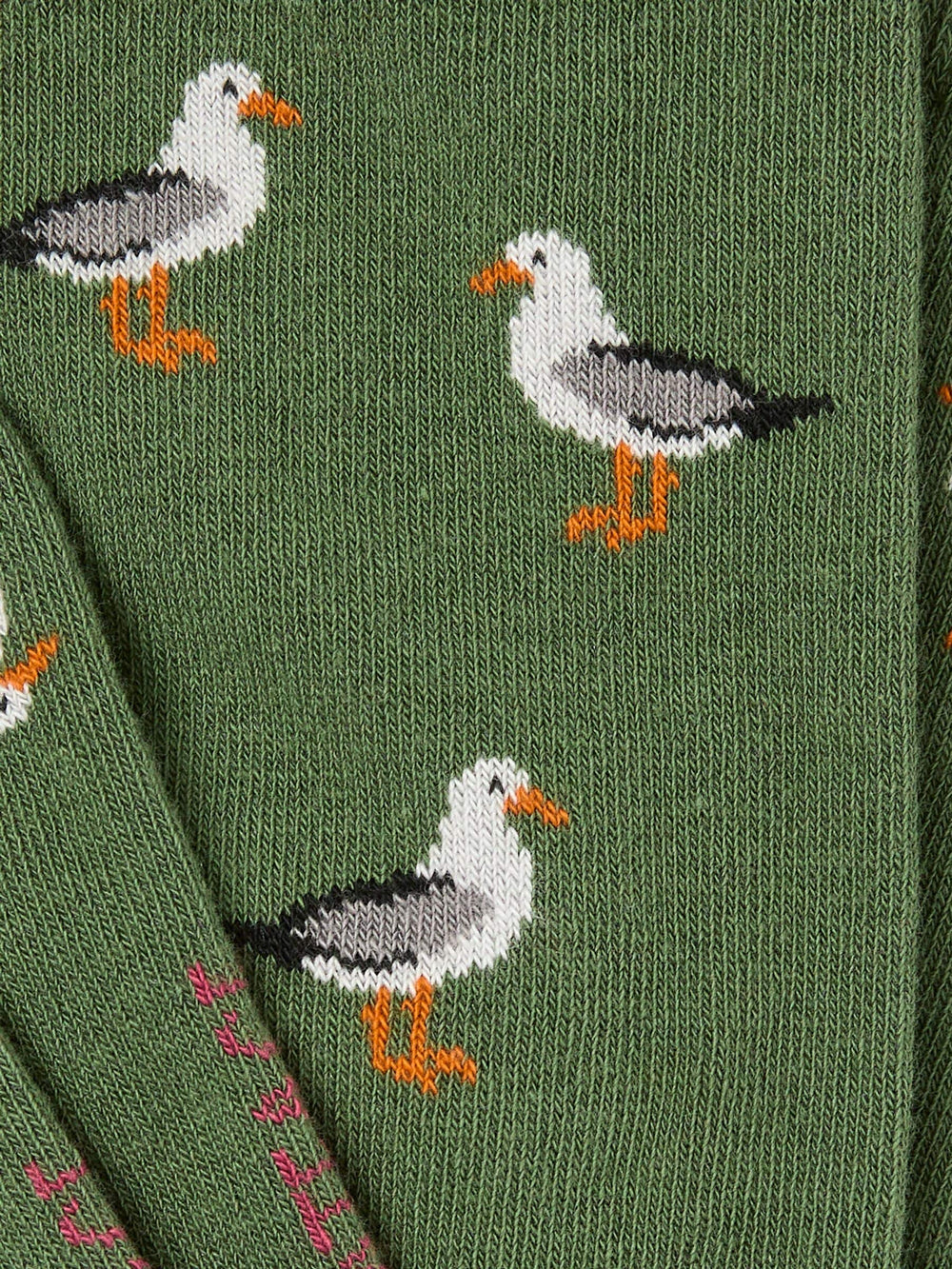 Green Seagull Men's Socks