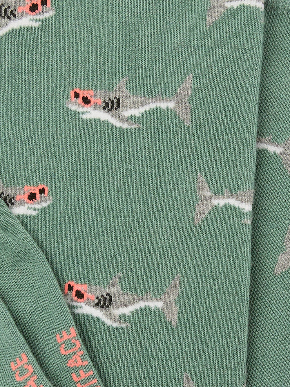 Green Shark Men's Socks