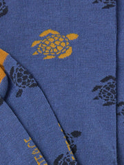 Blue Turtle Socks