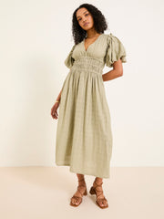 Tabitha Sage Green Textured Dress