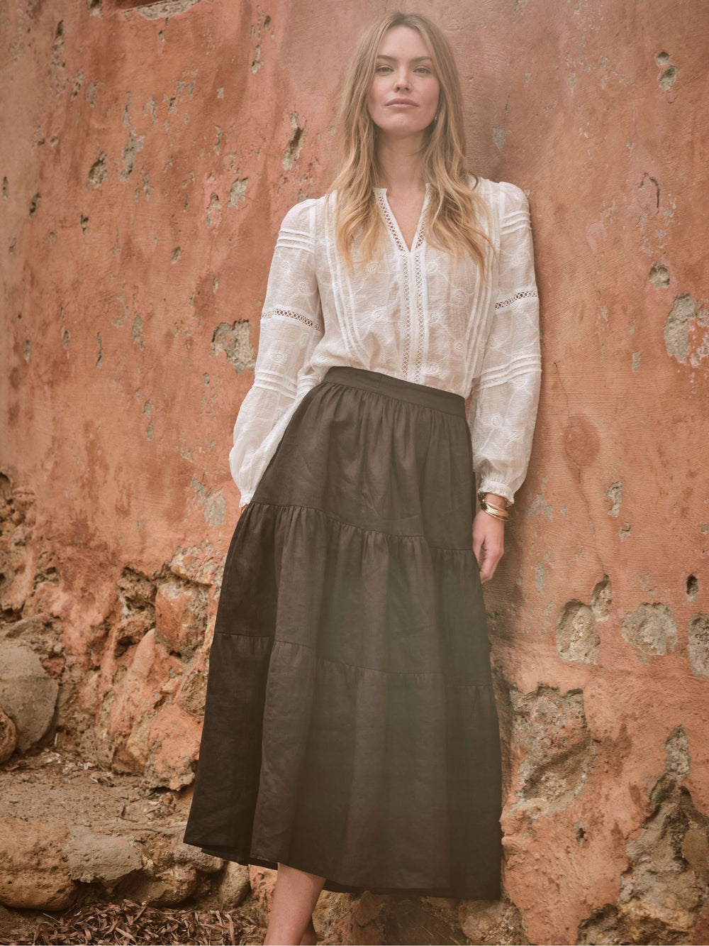 Valerie Black Voluminous Skirt
