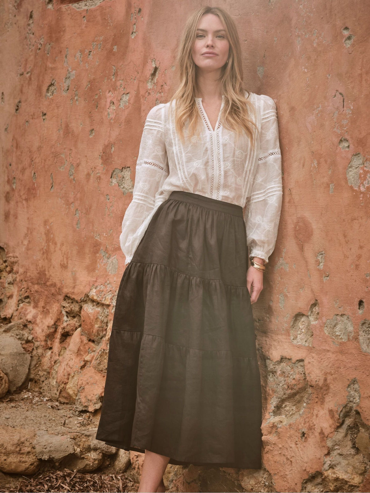 Valerie Black Voluminous Skirt