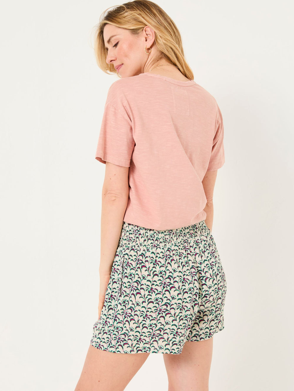 Rylee Multi Vine Floral Flippy Shorts